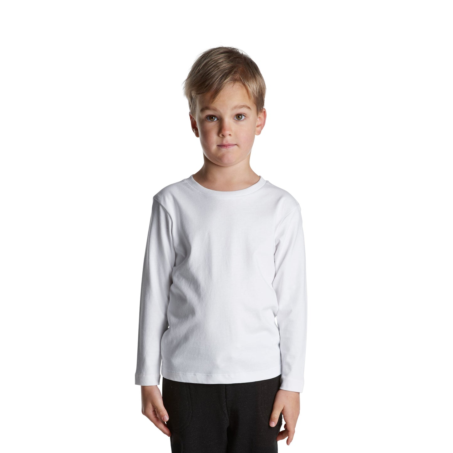 3007 KIDS STAPLE LS TEE