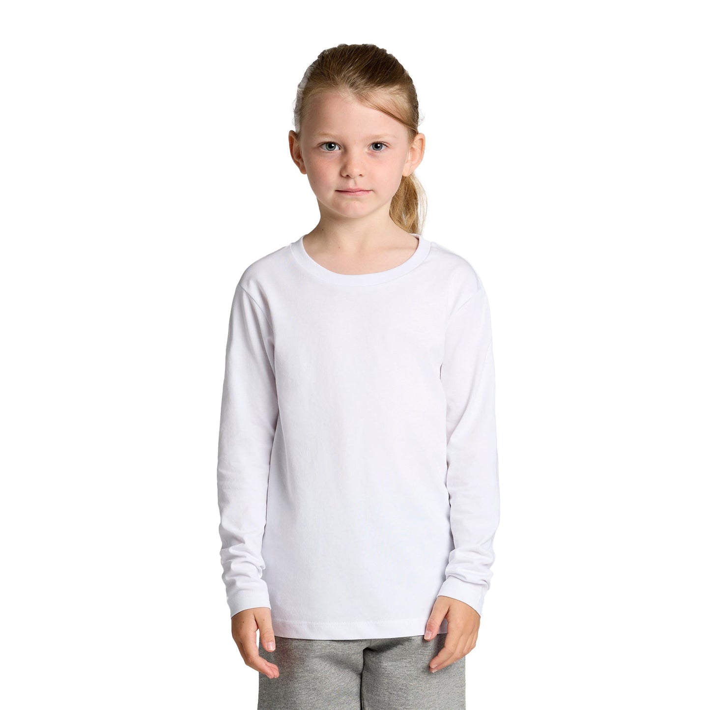 3007 KIDS STAPLE LS TEE