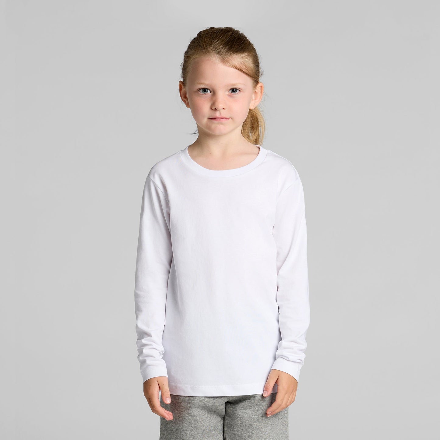 3007 KIDS STAPLE LS TEE