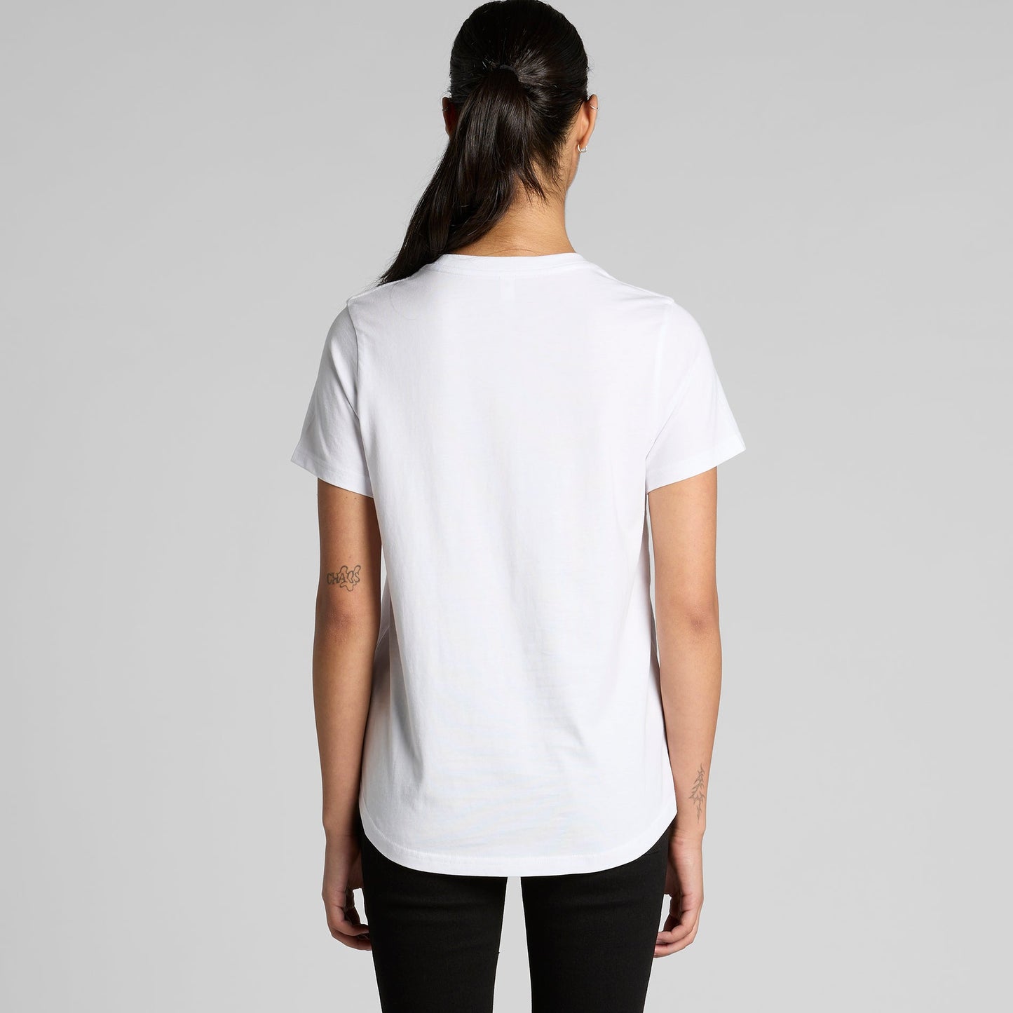 4024 WOS MAPLE CURVE TEE