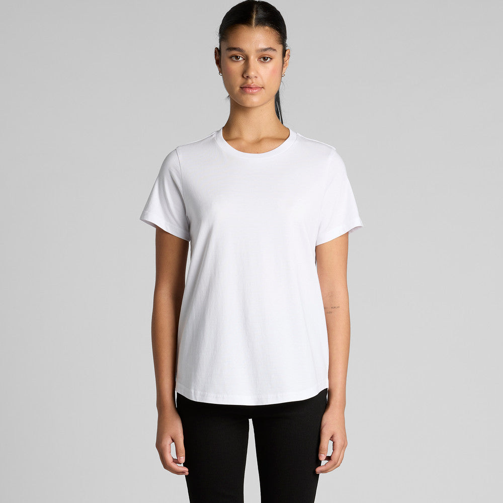 4024 WOS MAPLE CURVE TEE