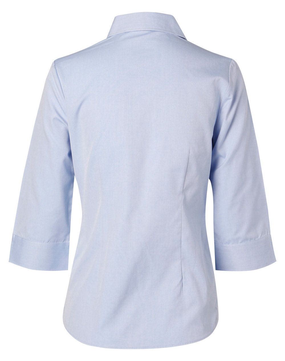 Benchmark M8040Q Women's CVC Oxford 3/4 Sleeve Shirt