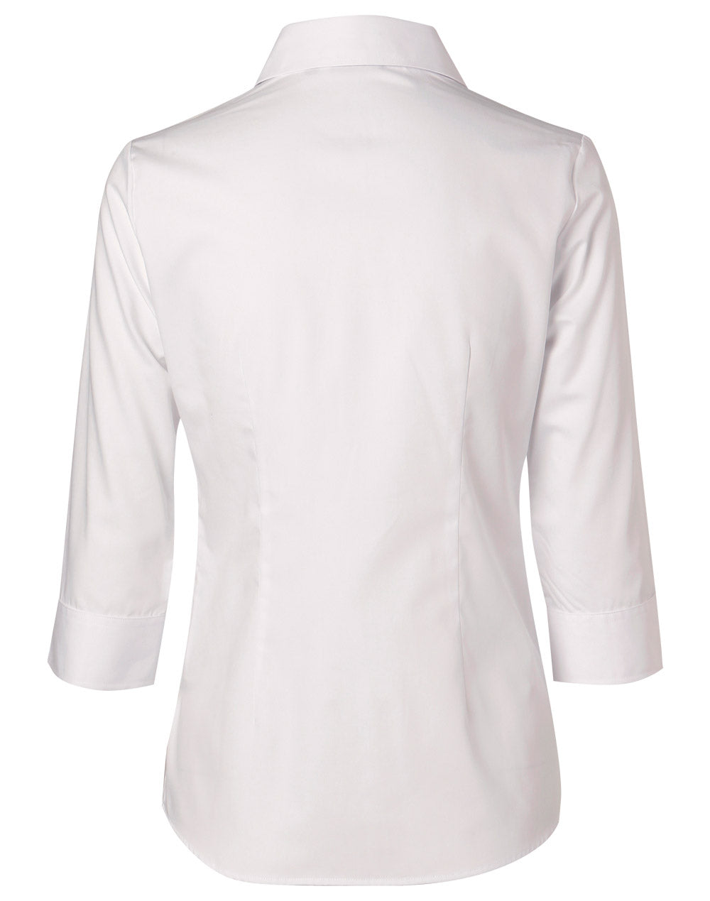 Benchmark M8040Q Women's CVC Oxford 3/4 Sleeve Shirt
