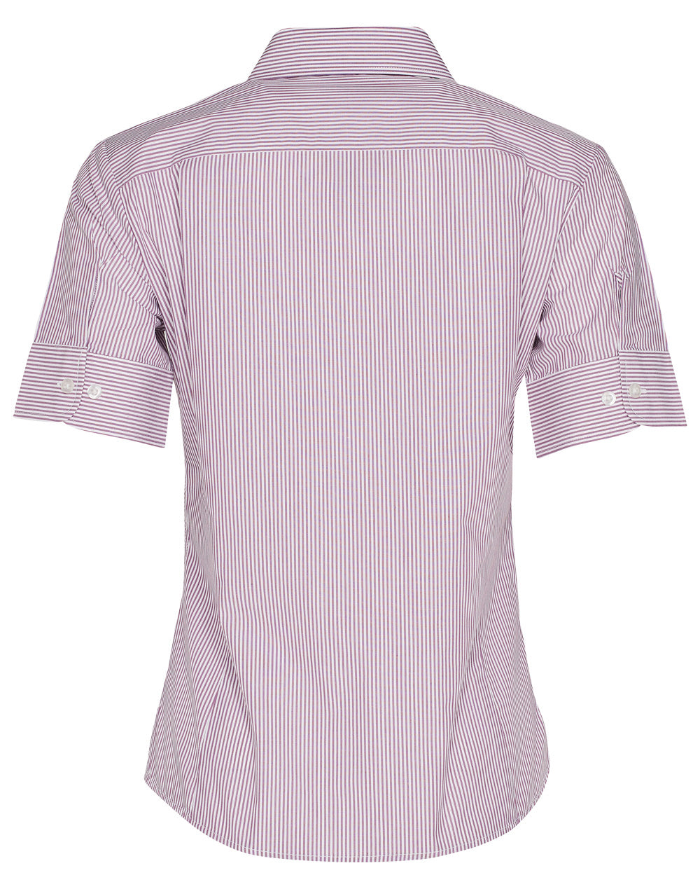 Benchmark M8234 Women's Balance Stripe Short Sleeve Shirt