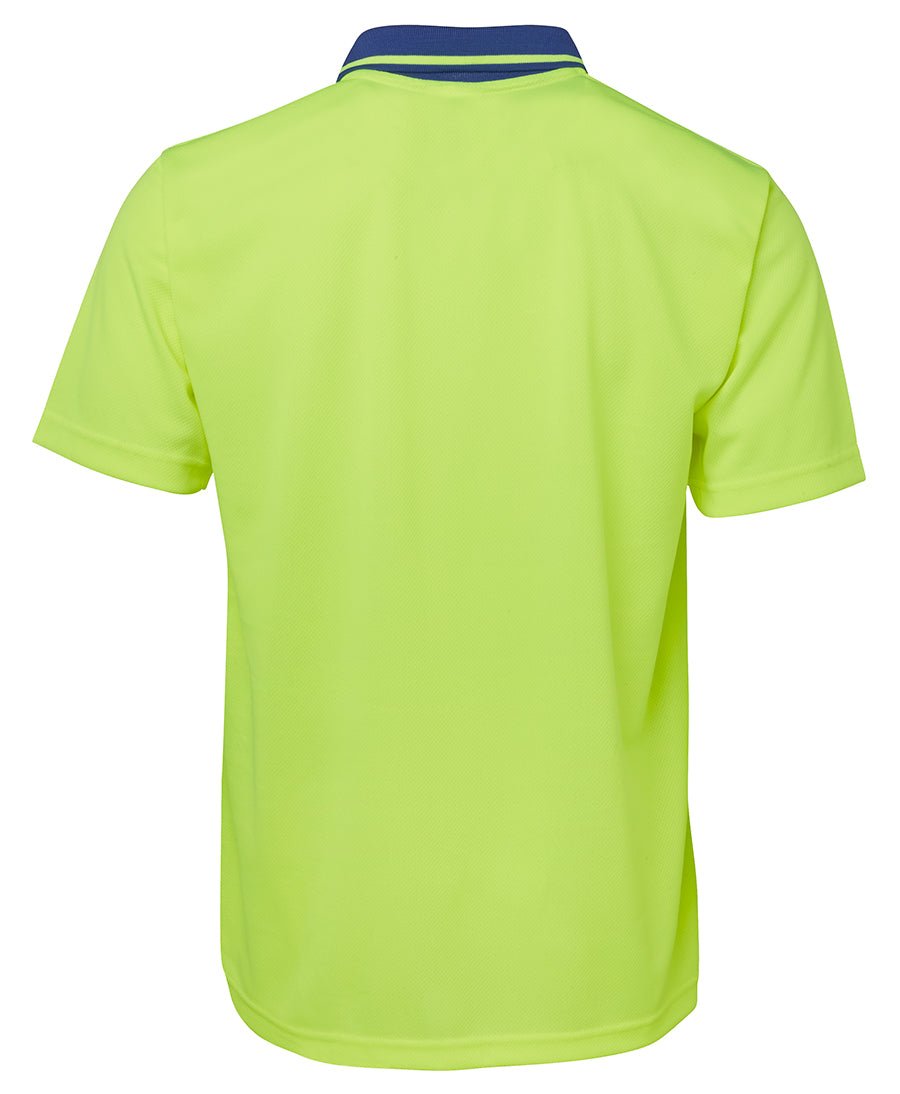 Adults Hi Vis Non Cuff Traditional Polo 6HVNC - Icon Tshirts
