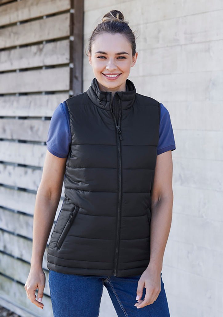 Alpine Ladies Puffer Vest J211L - Icon Tshirts