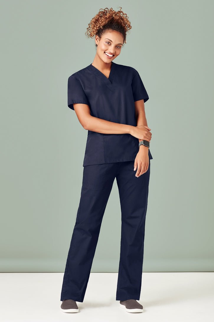 Biz Care Womens Classic Scrub Top H10622 - Icon Tshirts