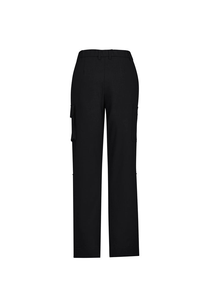 BIZ CARE WOMENS COMFORT WAIST CARGO PANT CL954LL - Icon Tshirts