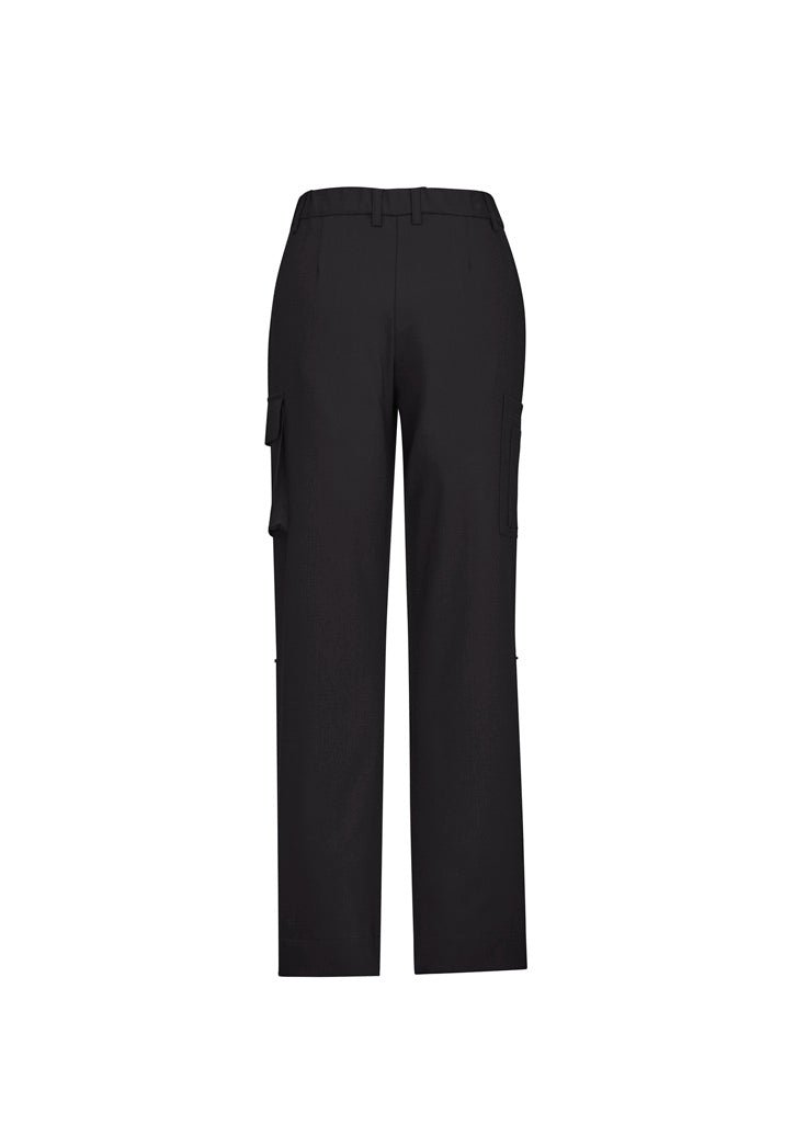 BIZ CARE WOMENS COMFORT WAIST CARGO PANT CL954LL - Icon Tshirts