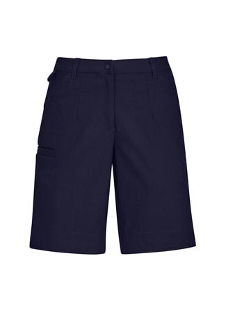 Biz Care Womens Comfort Waist Cargo Short CL957LS - Icon Tshirts