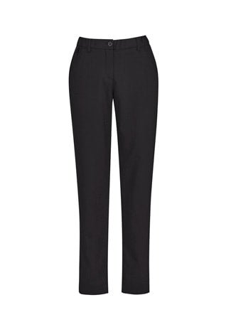 BIZ CARE WOMENS COMFORT WAIST SLIM LEG PANT CL953LL - Icon Tshirts