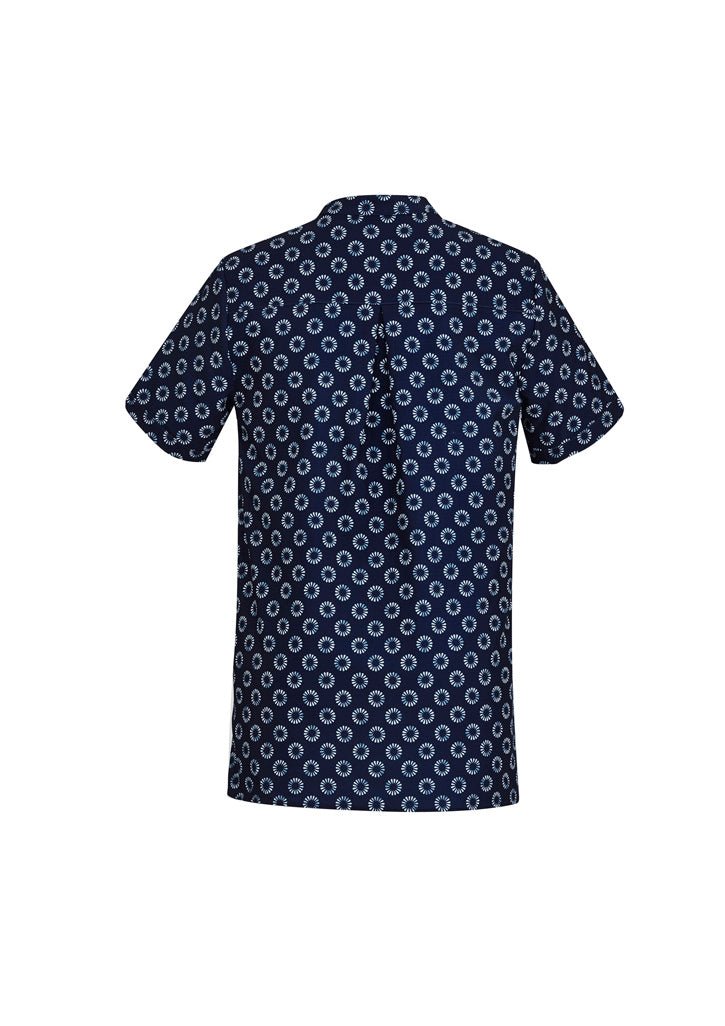 BIZ CARE WOMENS FLORENCE DAISY PRINT TUNIC CS950LS - Icon Tshirts