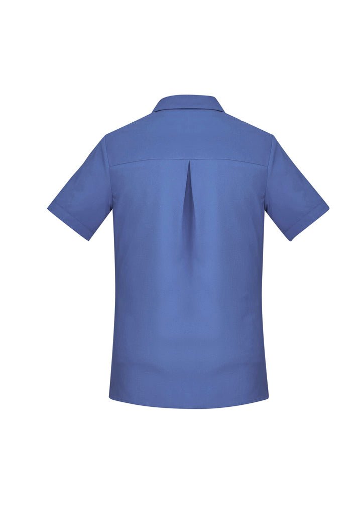 BIZ CARE WOMENS FLORENCE SHORT SLEEVE SHIRT CS947LS - Icon Tshirts