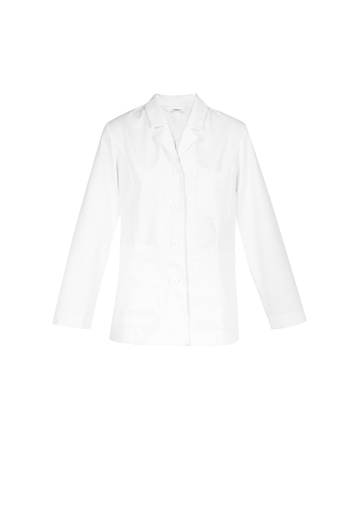 Biz Care Womens Hope Cropped Lab Coat CC144LC - Icon Tshirts