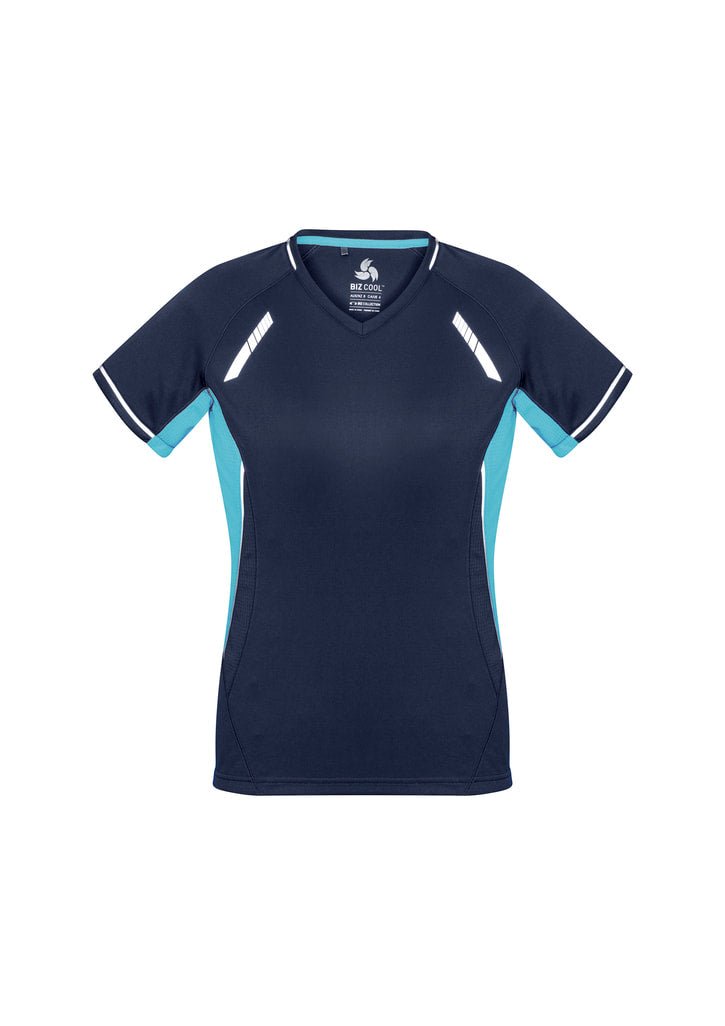 Biz Ladies Renegade Tee T701LS (Sizes 6-16) - Icon Tshirts