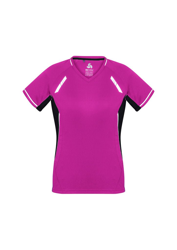 Biz Ladies Renegade Tee T701LS (Sizes 6-16) - Icon Tshirts