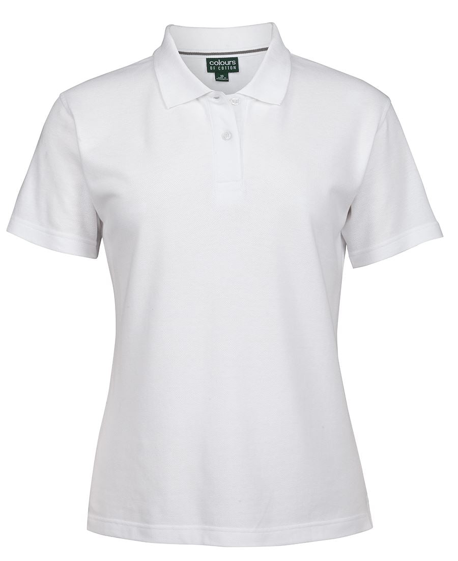 C OF C LADIES PIQUE POLO S2MP1 - Icon Tshirts