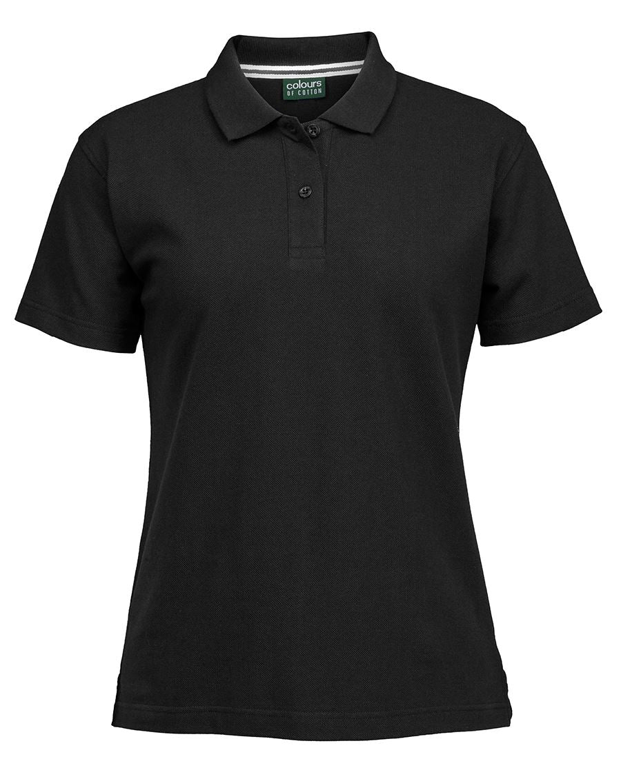 C OF C LADIES PIQUE POLO S2MP1 - Icon Tshirts