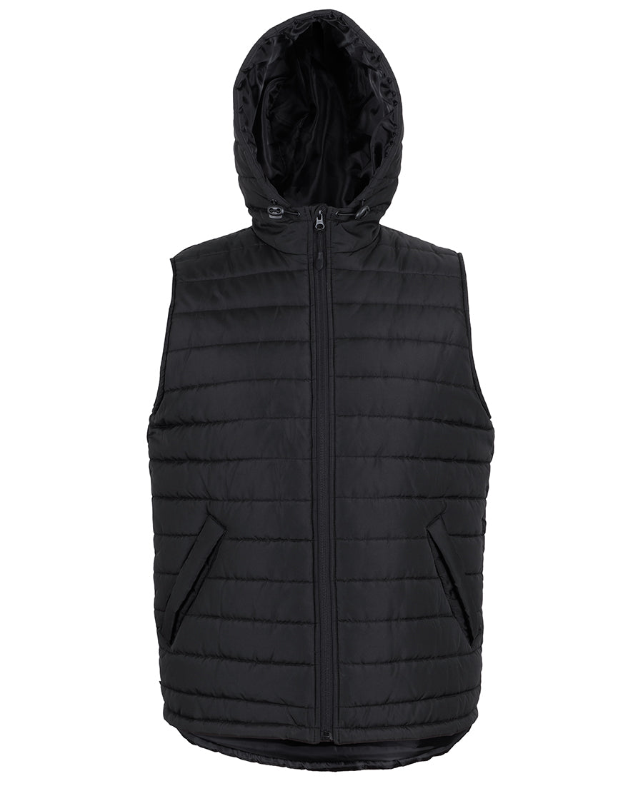 HOODED PUFFER VEST 3AHV - Icon Tshirts