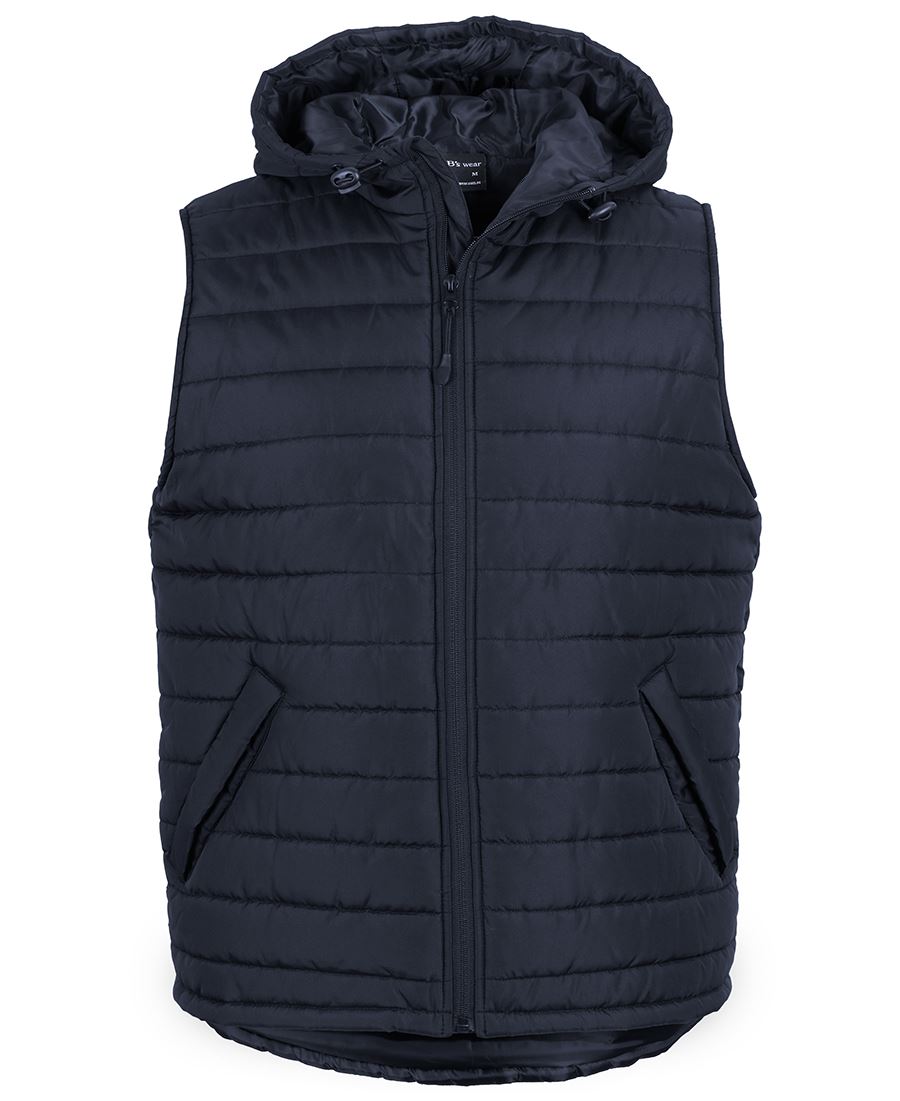HOODED PUFFER VEST 3AHV - Icon Tshirts