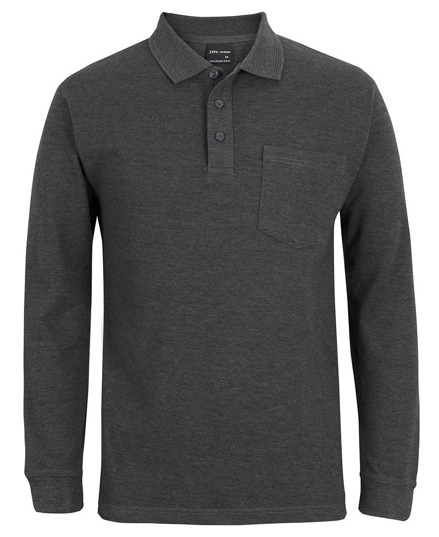 JBS 210 L/S POCKET POLO 210PL - Icon Tshirts