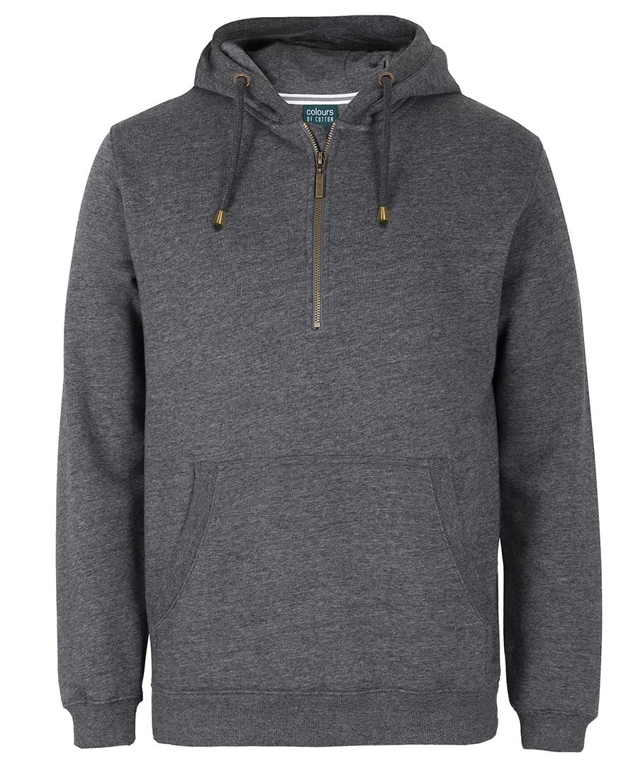 JBS C OF C BRASS 1/2 ZIP HOODIE S3FHZ - Icon Tshirts
