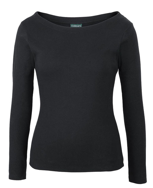 JBS C OF C L/S BOAT NECK TEE 1BTL - Icon Tshirts
