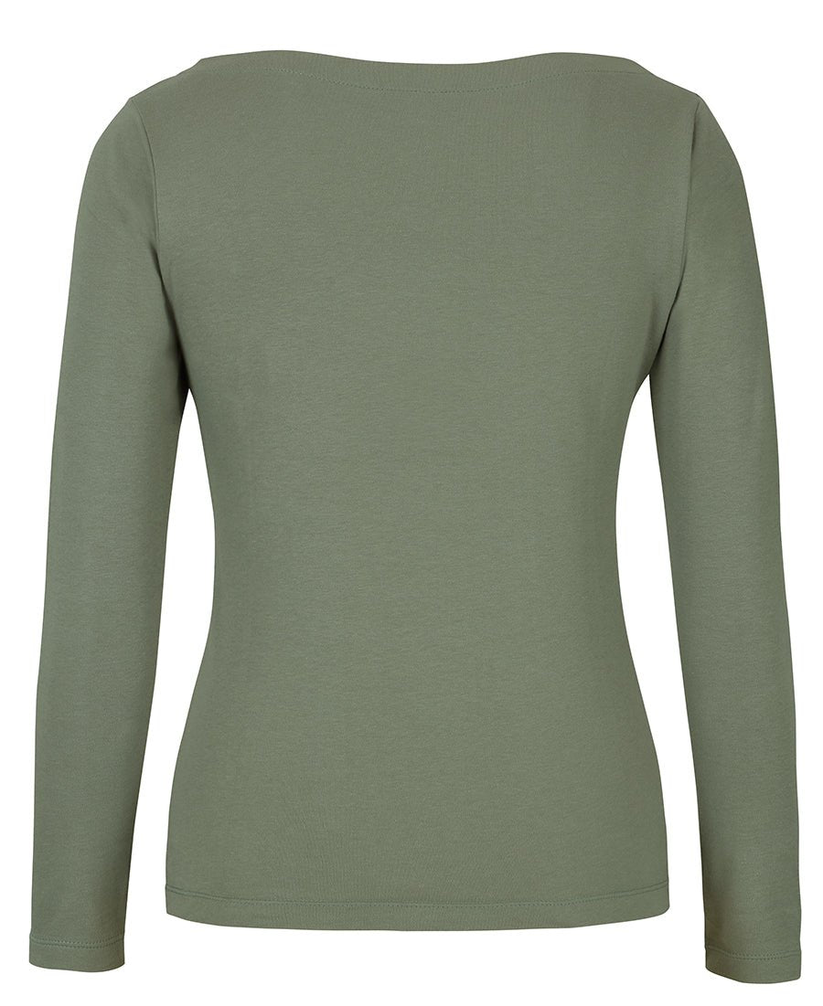 JBS C OF C L/S BOAT NECK TEE 1BTL - Icon Tshirts