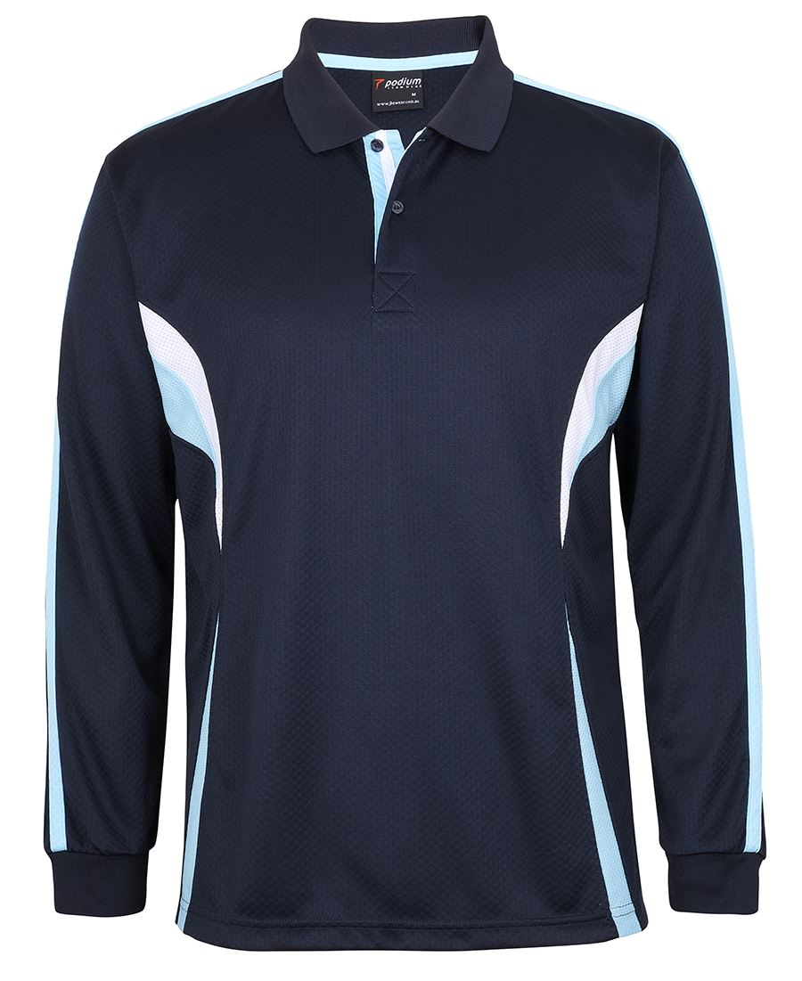 JBS PODIUM L/S COOL POLO 7CLP - Icon Tshirts