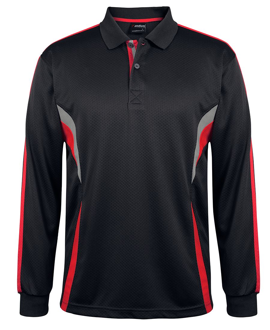 JBS PODIUM L/S COOL POLO 7CLP - Icon Tshirts