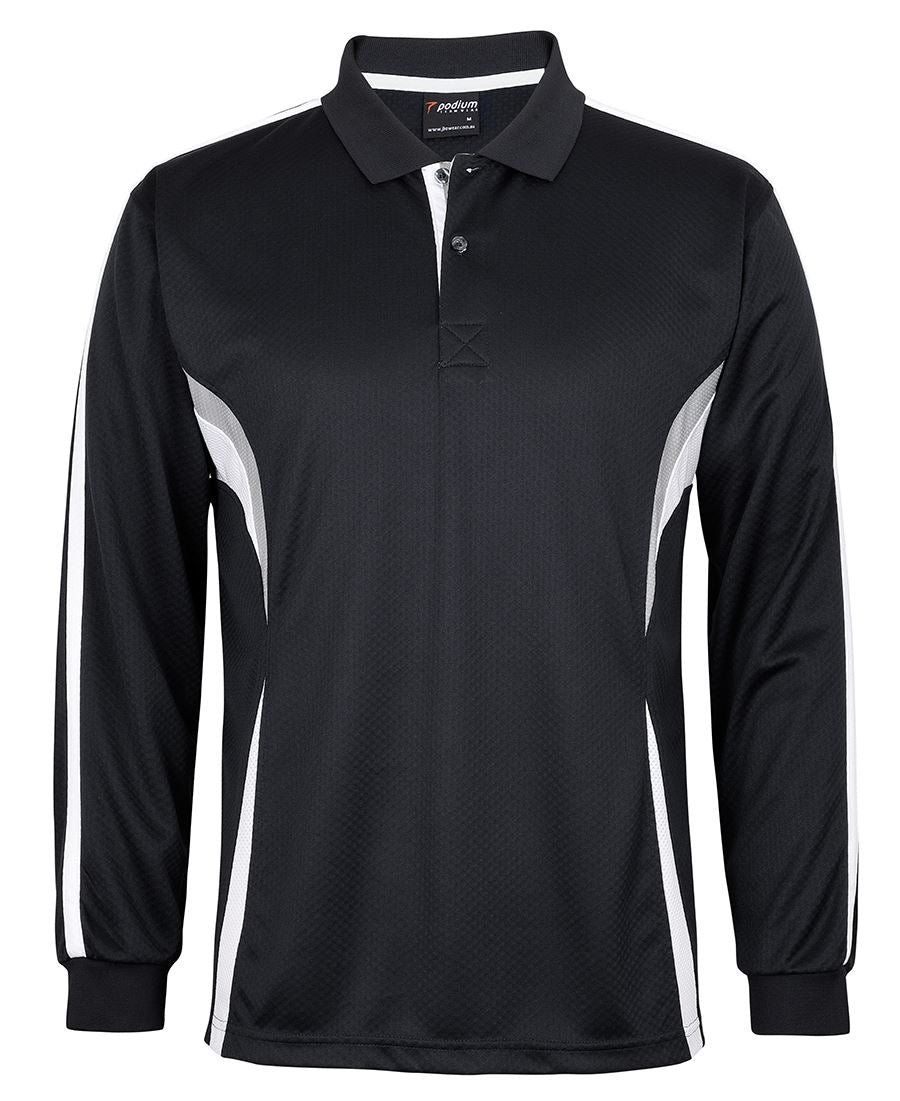 JBS PODIUM L/S COOL POLO 7CLP - Icon Tshirts