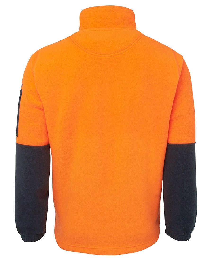JB's Wear Hi Vis 1/2 Zip Polar Fleece 6HVPF - Icon Tshirts