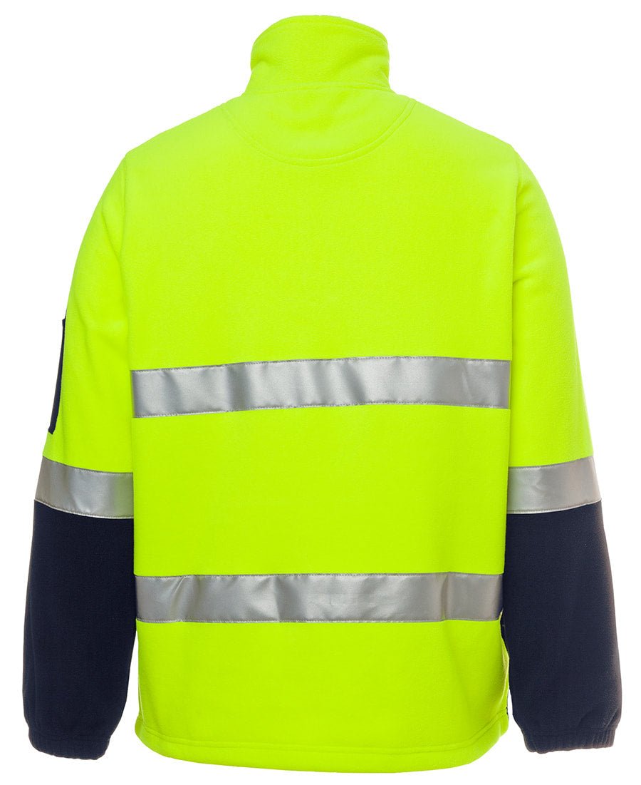 JB's Wear Hi Vis (D+N) 1/2 Zip Polar Fleece 6DNPF - Icon Tshirts