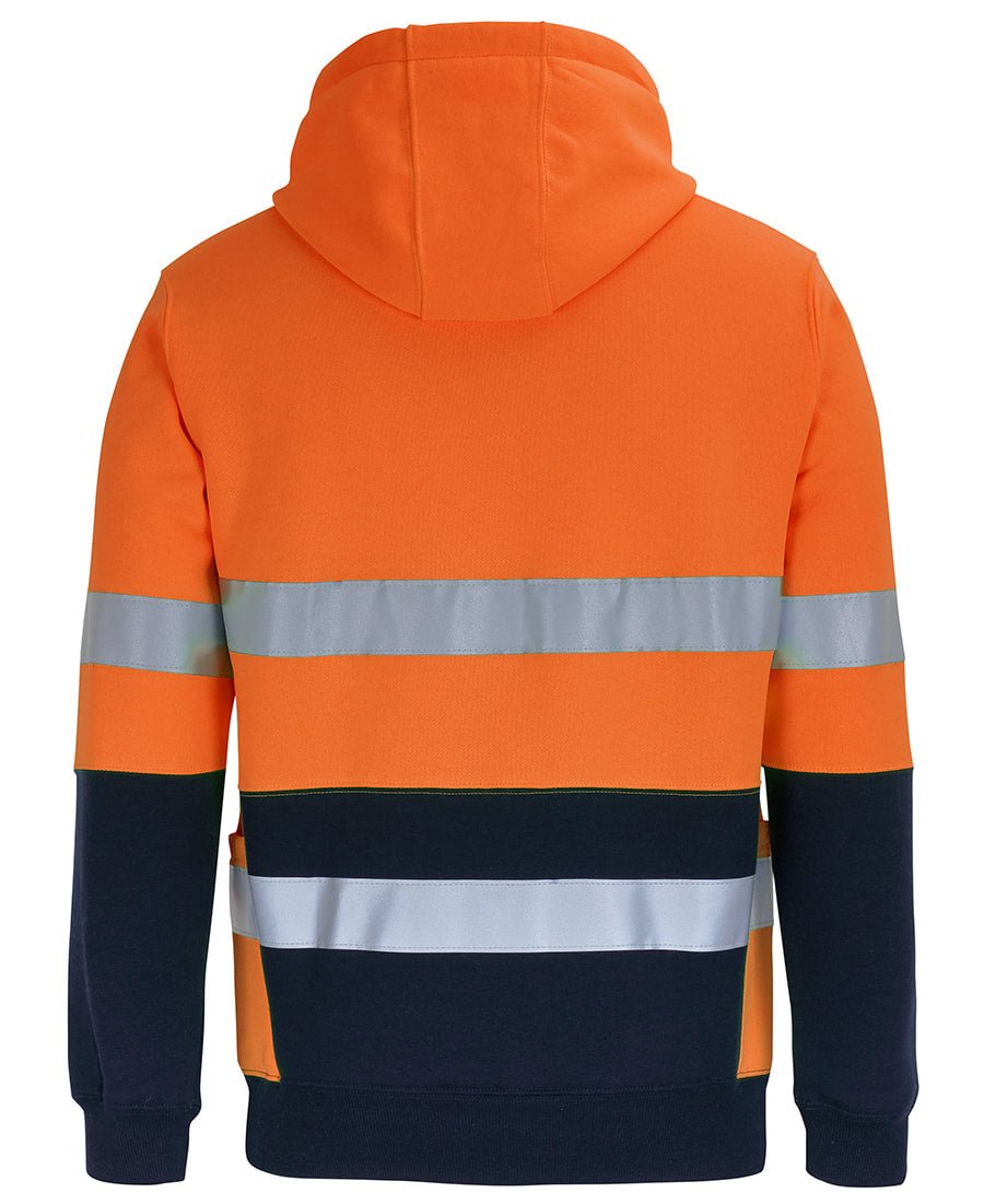 JB's Wear Hi Vis D+N 330G Pullover Hoodie 6DPJ - Icon Tshirts