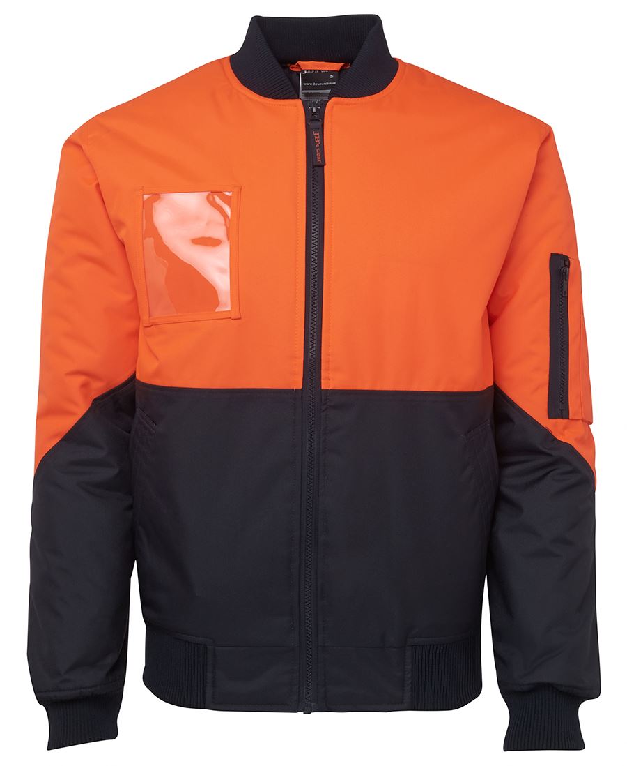 JB's Wear Hi Vis Flying Jacket 6HVFJ - Icon Tshirts