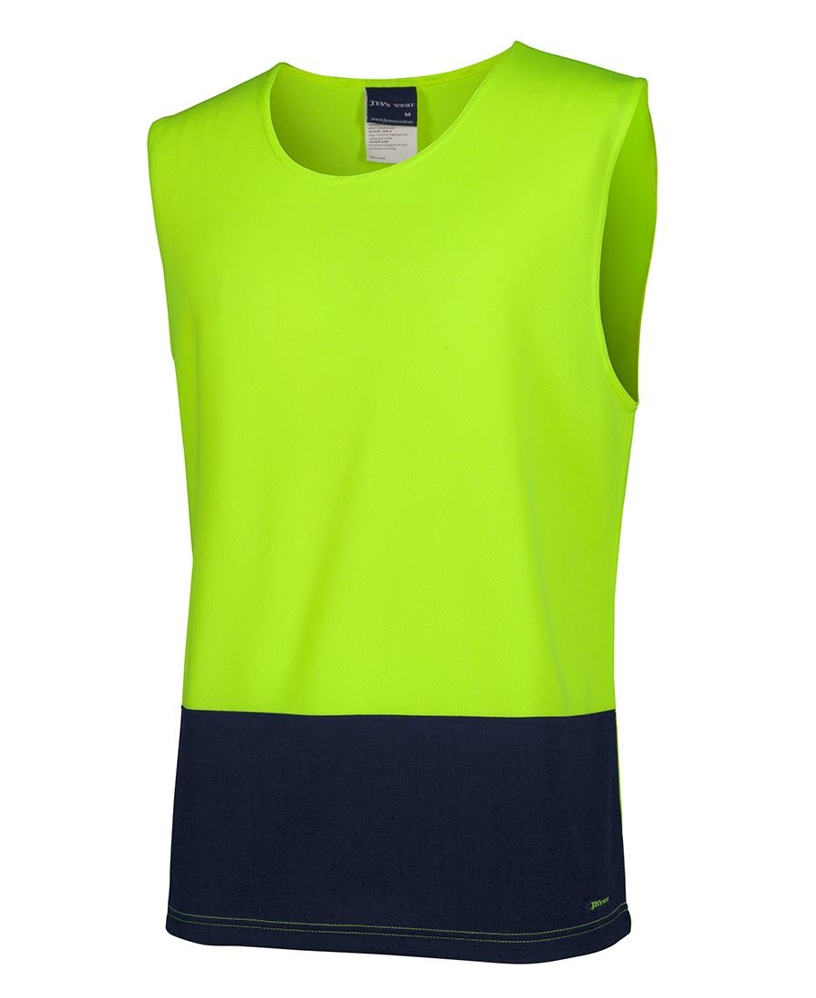 JB's Wear HI VIS MUSCLE TOP 6HMT - Icon Tshirts