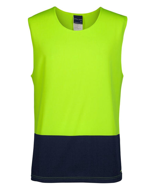 JB's Wear HI VIS MUSCLE TOP 6HMT - Icon Tshirts