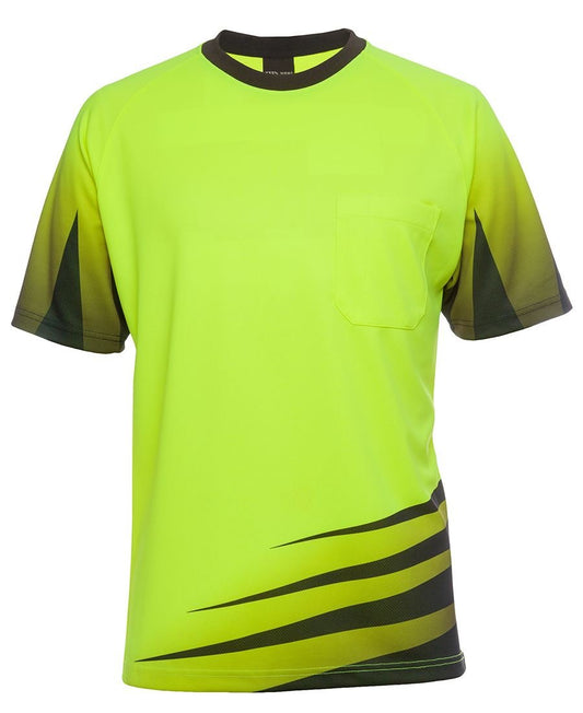 JB's Wear Hi Vis Rippa Sub Tee 6HVRT - Icon Tshirts