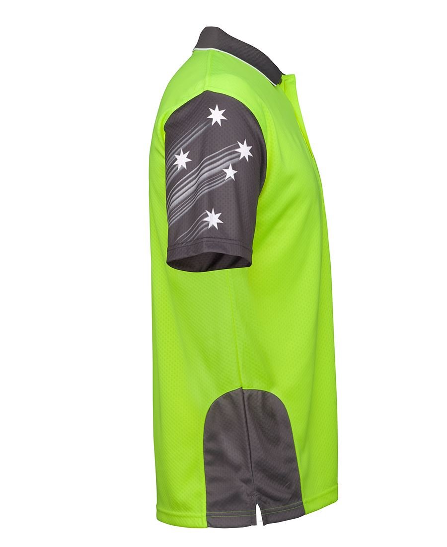 JB's Wear HI VIS SOUTHERN CROSS POLO 6HSC - Icon Tshirts