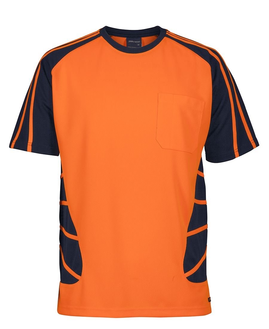 JB's Wear HI VIS SPIDER TEE 6HST - Icon Tshirts