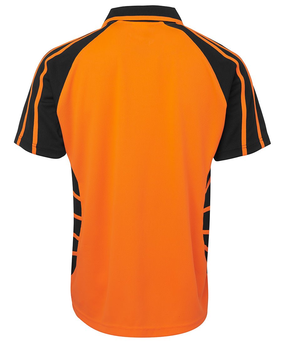 JB's Wear Hi Vis S/S Spider Polo 6HSP - Icon Tshirts