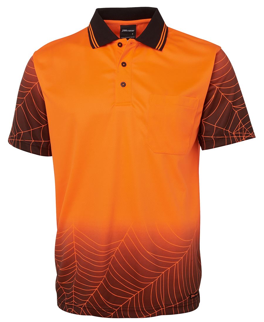 JB's Wear Hi Vis S/S Web Polo 6WPS - Icon Tshirts