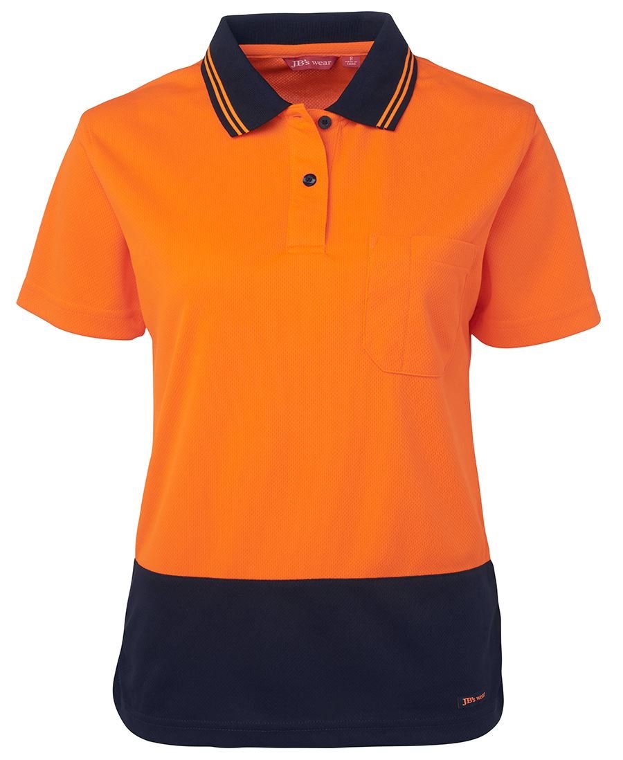 JB's Wear Ladies Hi Vis S/S Comfort Polo 6LHCP - Icon Tshirts