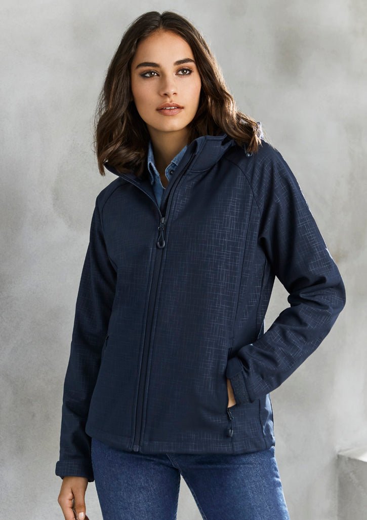 Ladies Geo Jacket J135L - Icon Tshirts