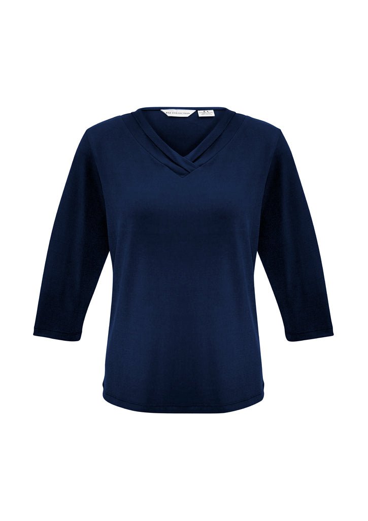 Ladies Lana 3/4 Sleeve Top - K819LT - Icon Tshirts