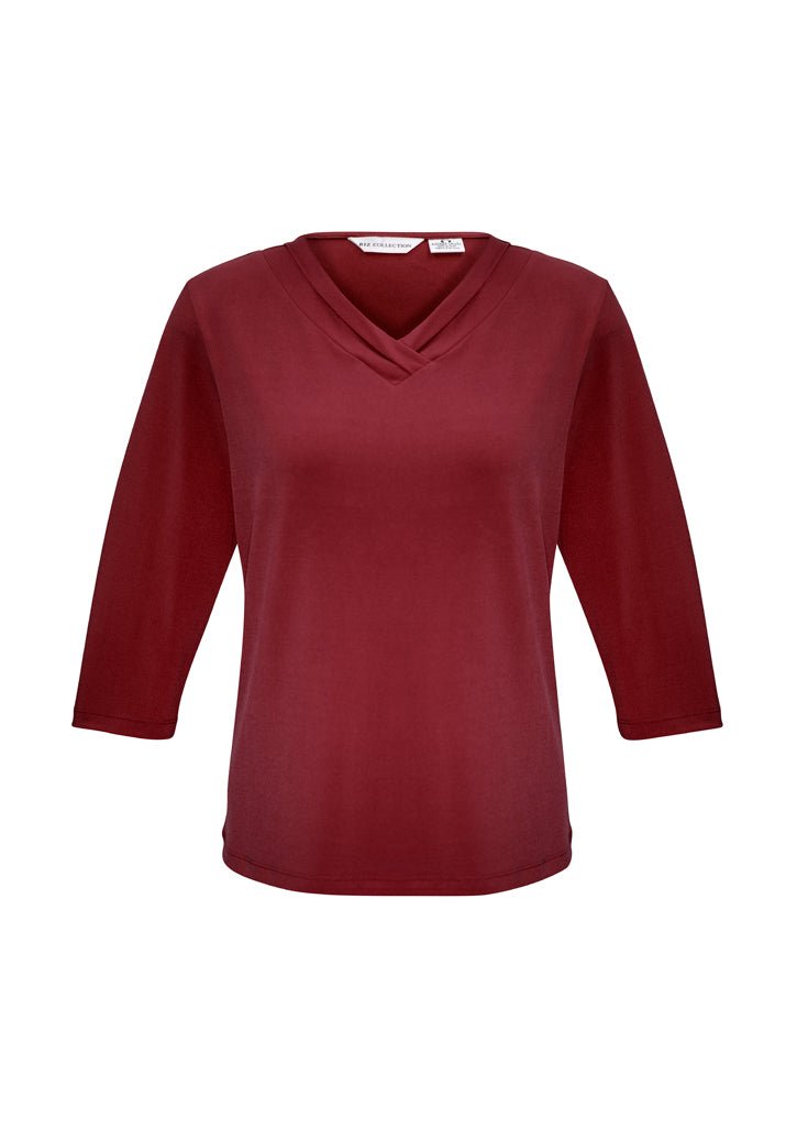 Ladies Lana 3/4 Sleeve Top - K819LT - Icon Tshirts