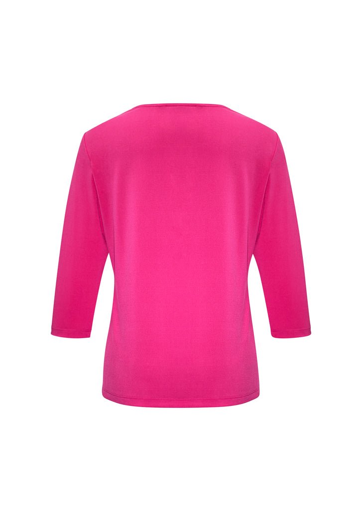 Ladies Lana 3/4 Sleeve Top - K819LT - Icon Tshirts