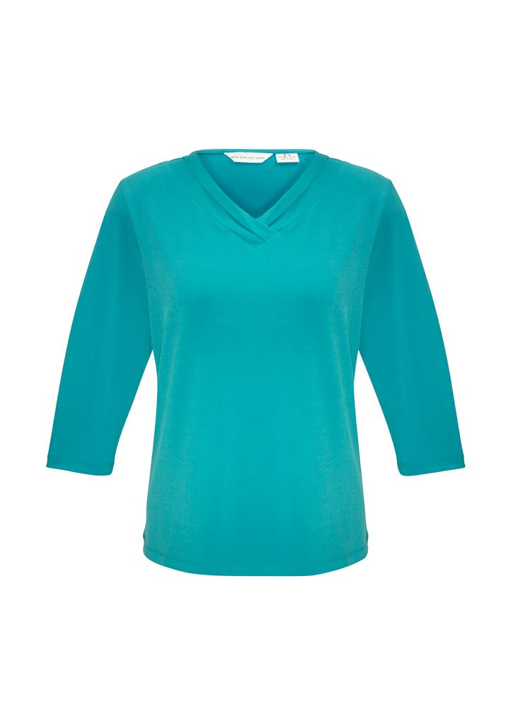 Ladies Lana 3/4 Sleeve Top - K819LT - Icon Tshirts