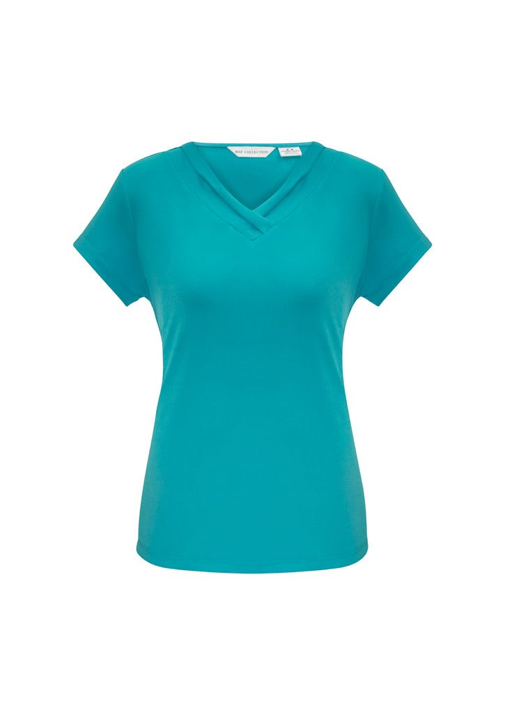 Ladies Lana Short Sleeve Top - K819LS - Icon Tshirts