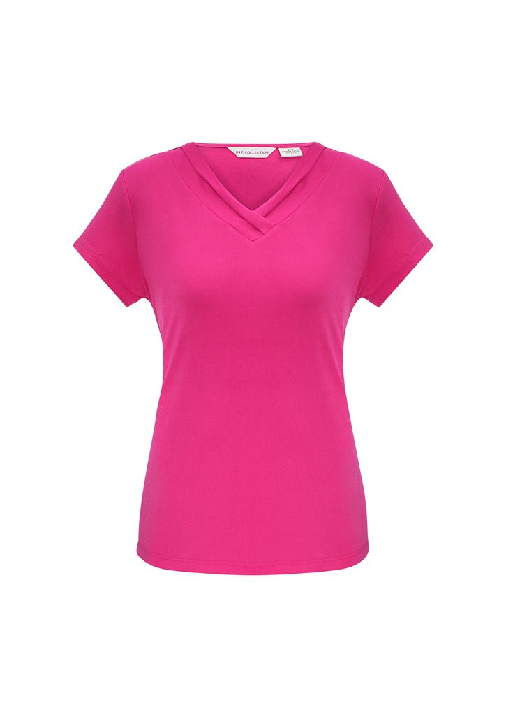 Ladies Lana Short Sleeve Top - K819LS - Icon Tshirts